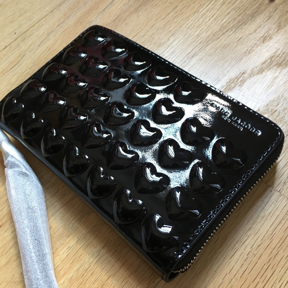Marc Jacobs Embossed Hearts Phone Wristlet